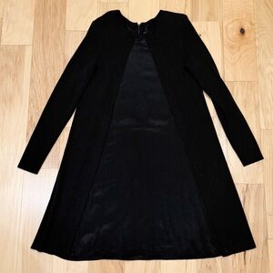 St. John Women’s Wool Silk Contrast Knit Dress